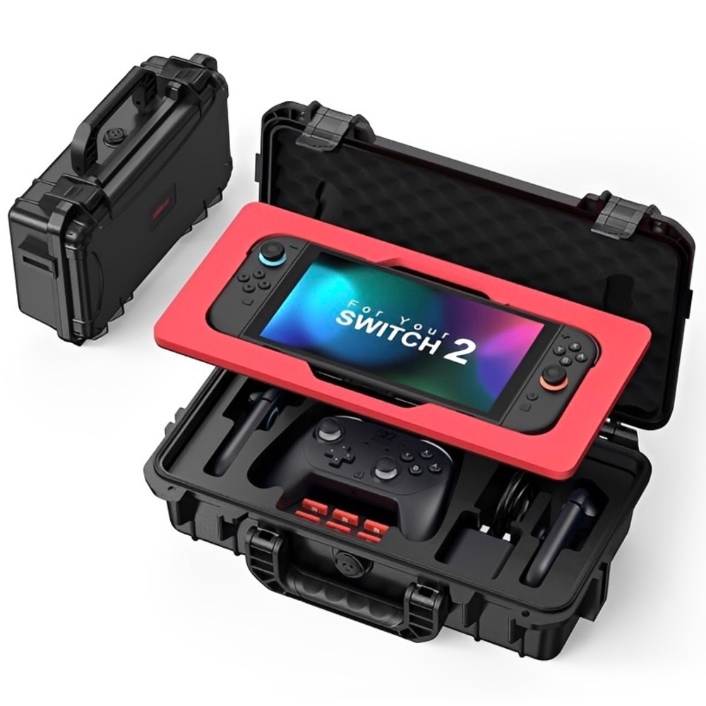 NEW Nintendo Switch 2 Hard Protective Carrying Case Console Games Ventilation